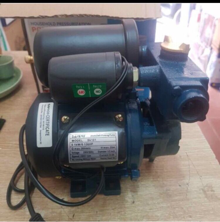 Máy bơm tăng áp shirai 100w