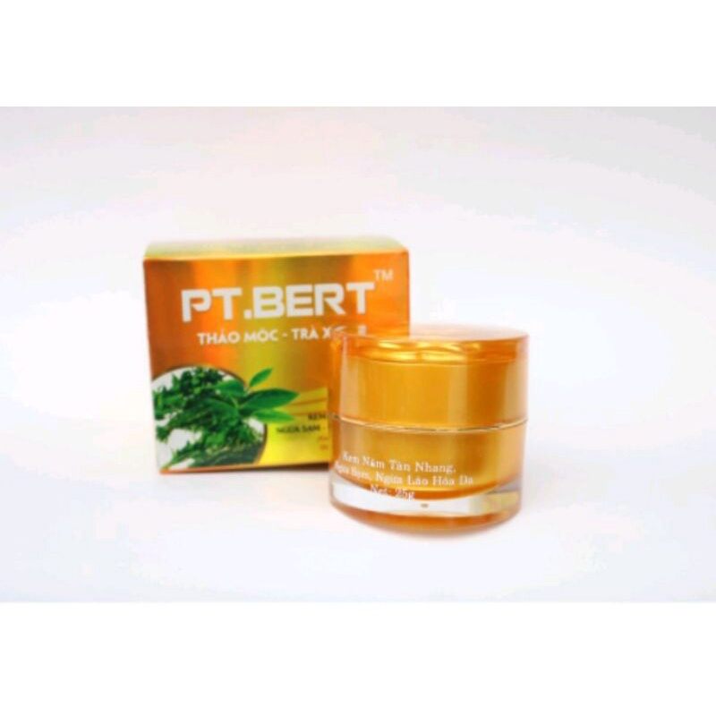 Kem pt Bert trà xanh, nám ngừa sạm tàn nhang 25g