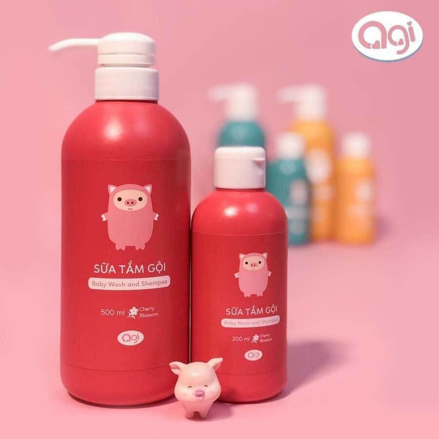 SỮA TẮM GỘI AGI 2 IN 1 DÀNH CHO BÉ