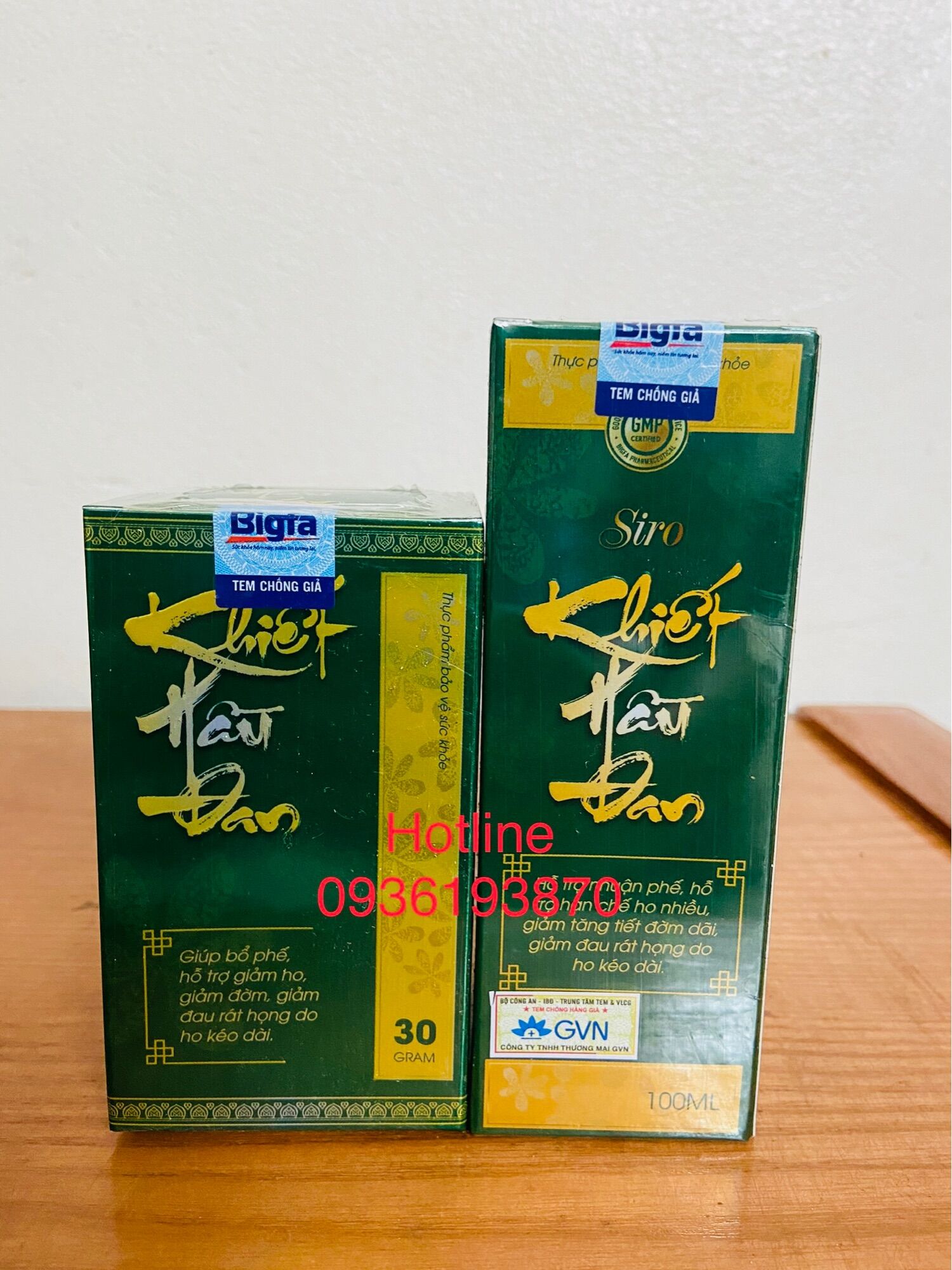 KHIẾT HẦU ĐAN - Uống và Siro