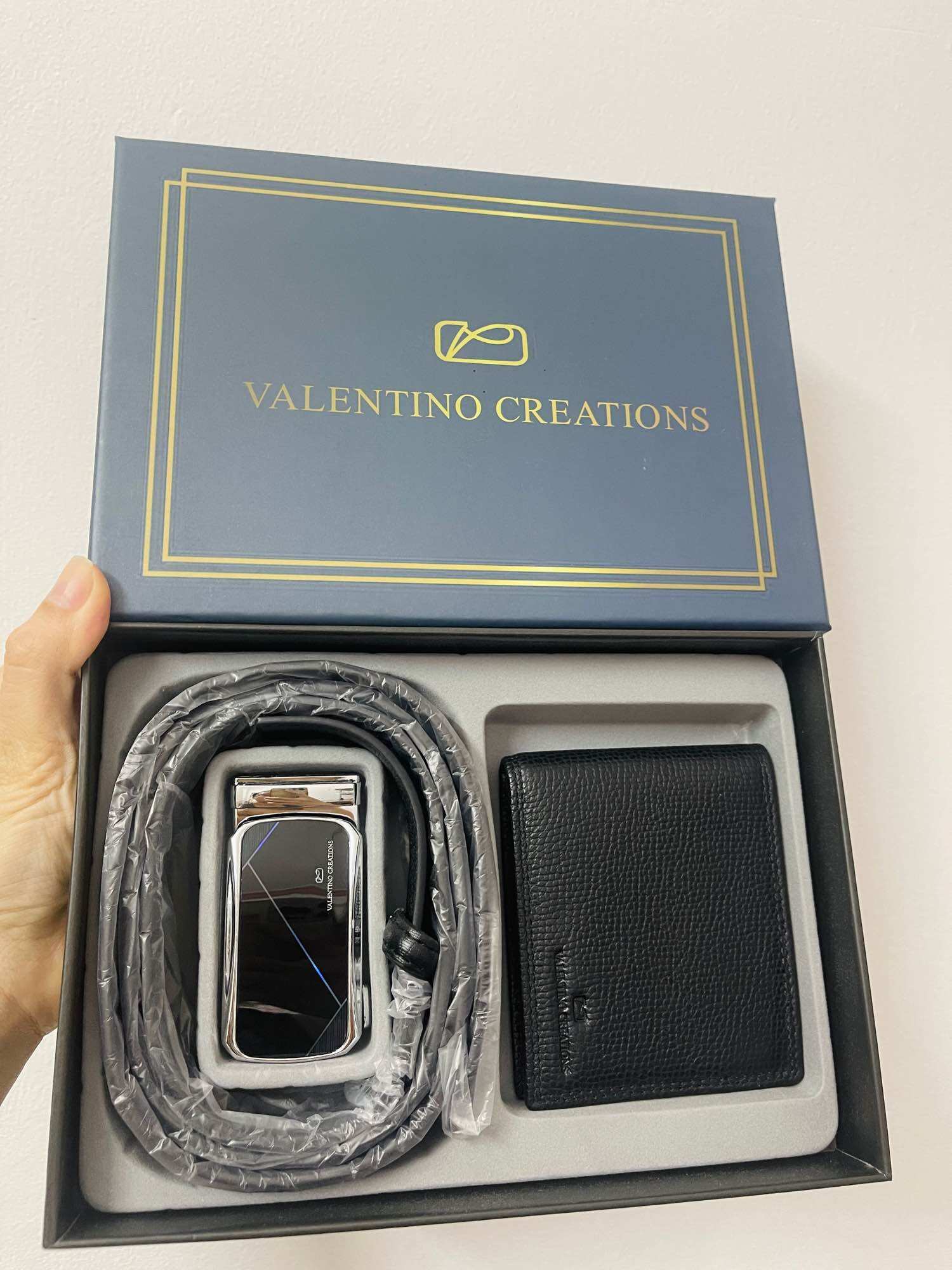 Sét Ví nịt Valentino Creations Authentic sale