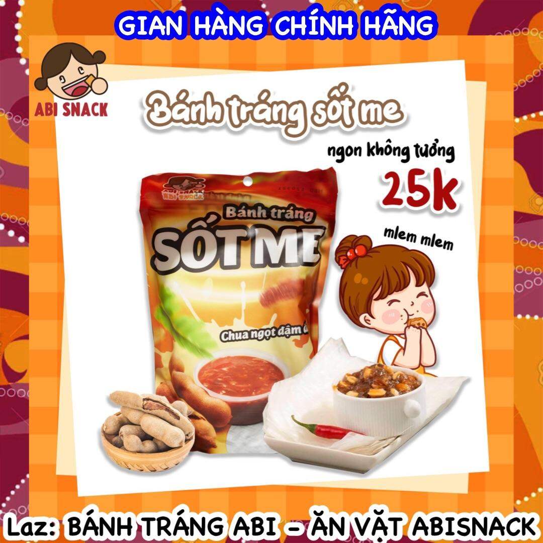 BÁNH TRÁNG ME ABI CHẤM SỐT ME CHUA NGỌT