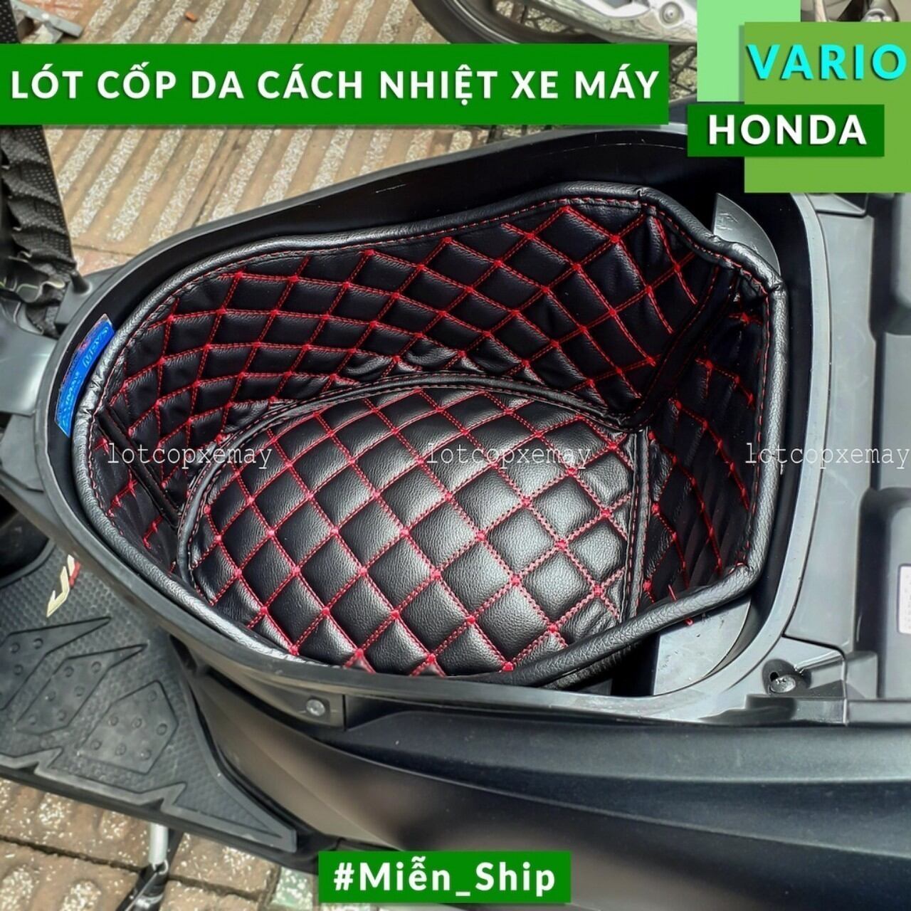 FREESHIP Đệm cách nhiệt xe máy VARIO ( CLICK ) 125 - 155