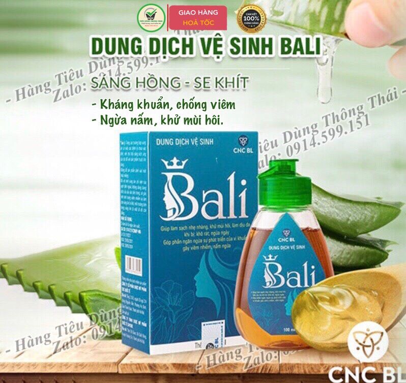 Dung dịch vệ sinh phụ nữ bali 100ml