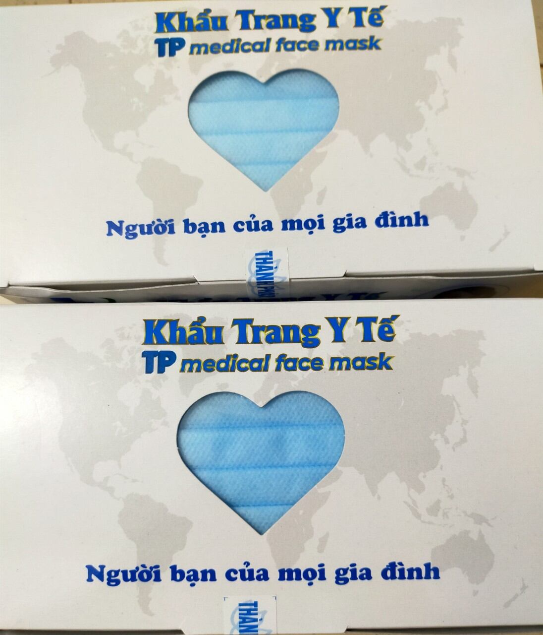 Khẩu trang hộp 50 cái 4 lớp