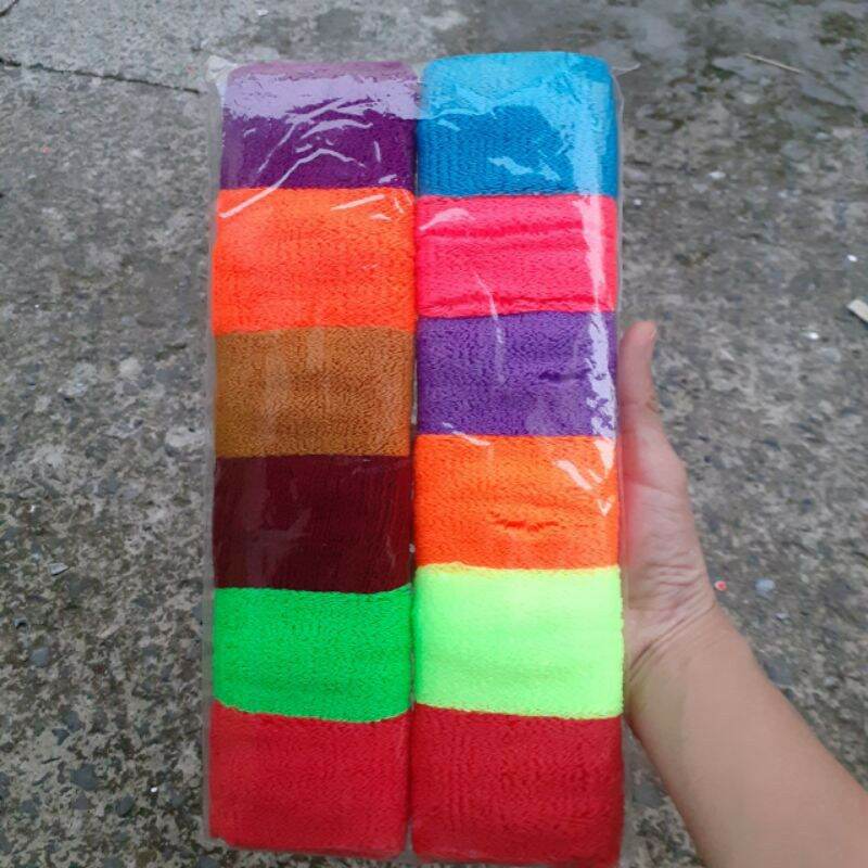 Combo 12 len cột tóc sắc màu bản to ( tặng 01 kẹp tóc càng cua 5 chấu tốt )