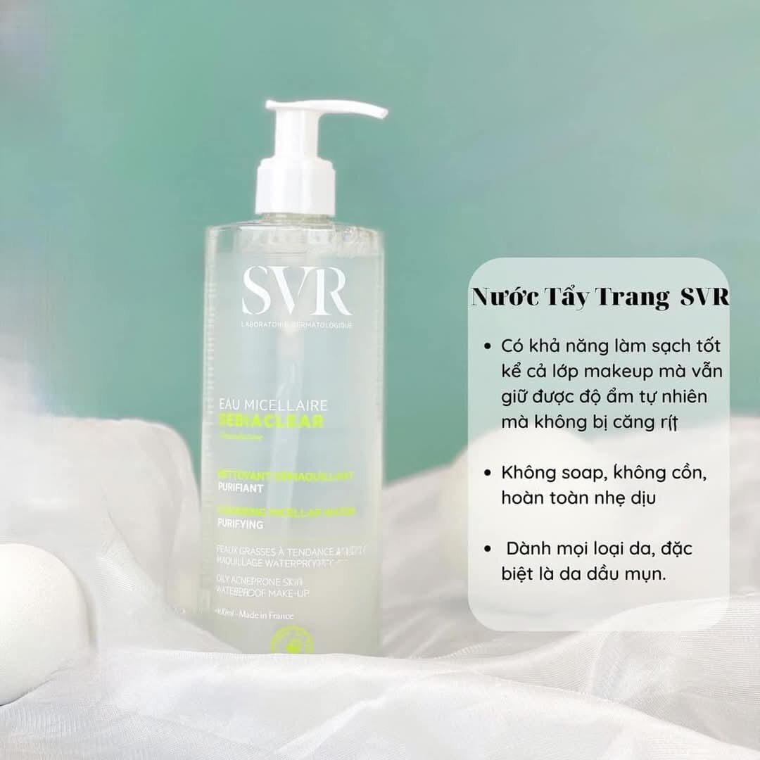 Nước tẩy trang SVR 400ml