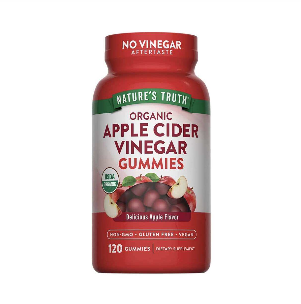 Kẹo dẻo Giấm táo giảm cân Nature’s Truth Apple Cider Vinegar Gummies của Mỹ lẻ 30 viên và hộp 120 viên