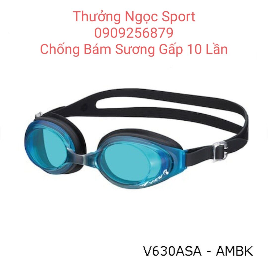 Kính Bơi View Nhật V630 ASA Chống Bám Sương Gấp 10 Lần Hàng Chính Hãng Check Được Mã Vạch
