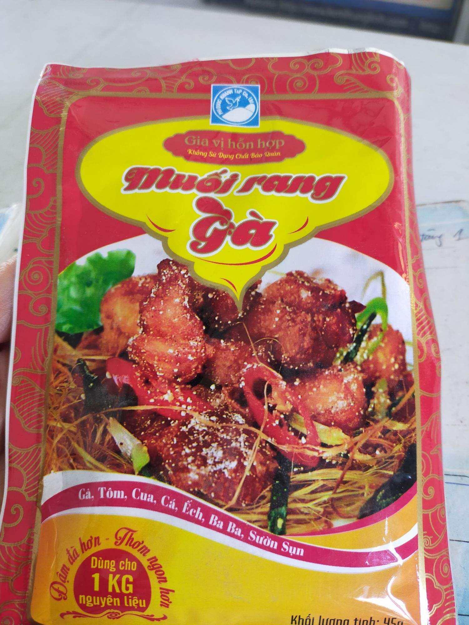 Gia Vị Muối Rang Gà, Ếch, Cua..