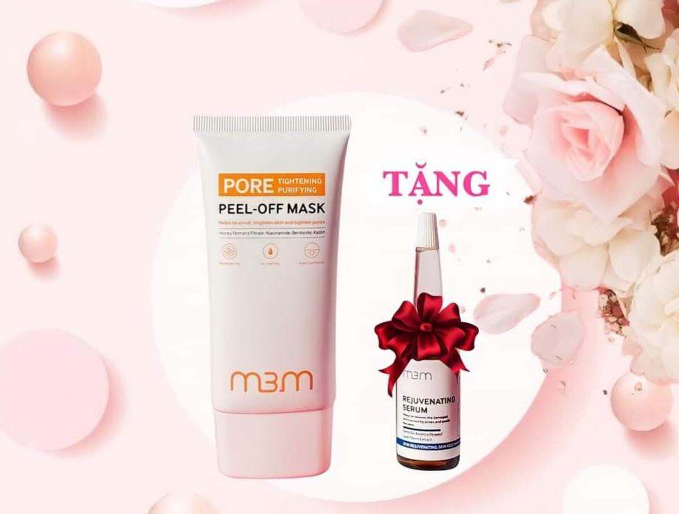 Feel off Mask m3m - mặt nạ sinh học Feel off Mask m3m 80g (tặng serum dưỡng trắng 10ml)
