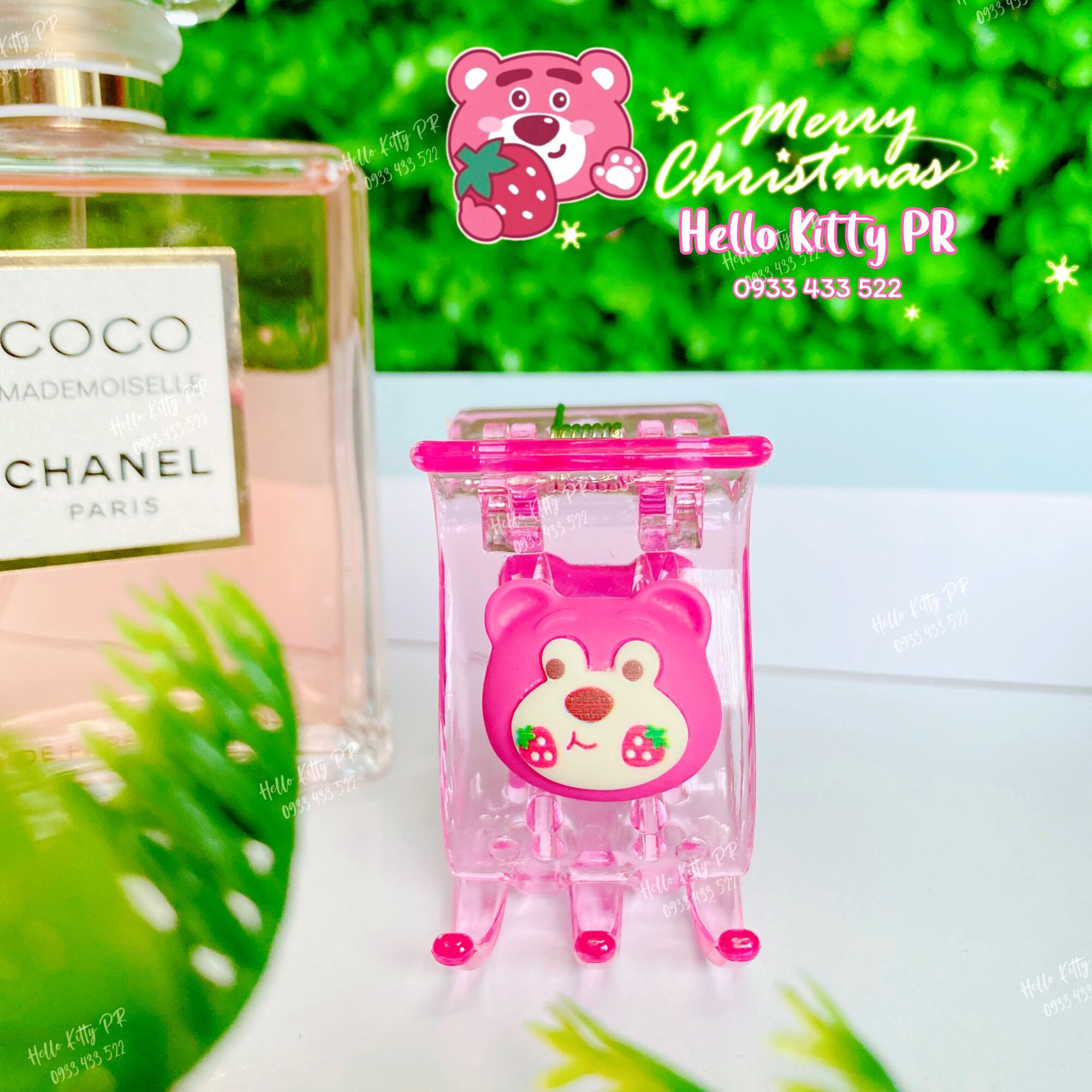 [Freeship Max] Kẹp càng cua 3 răng - 5 răng gấu dâu Lotso