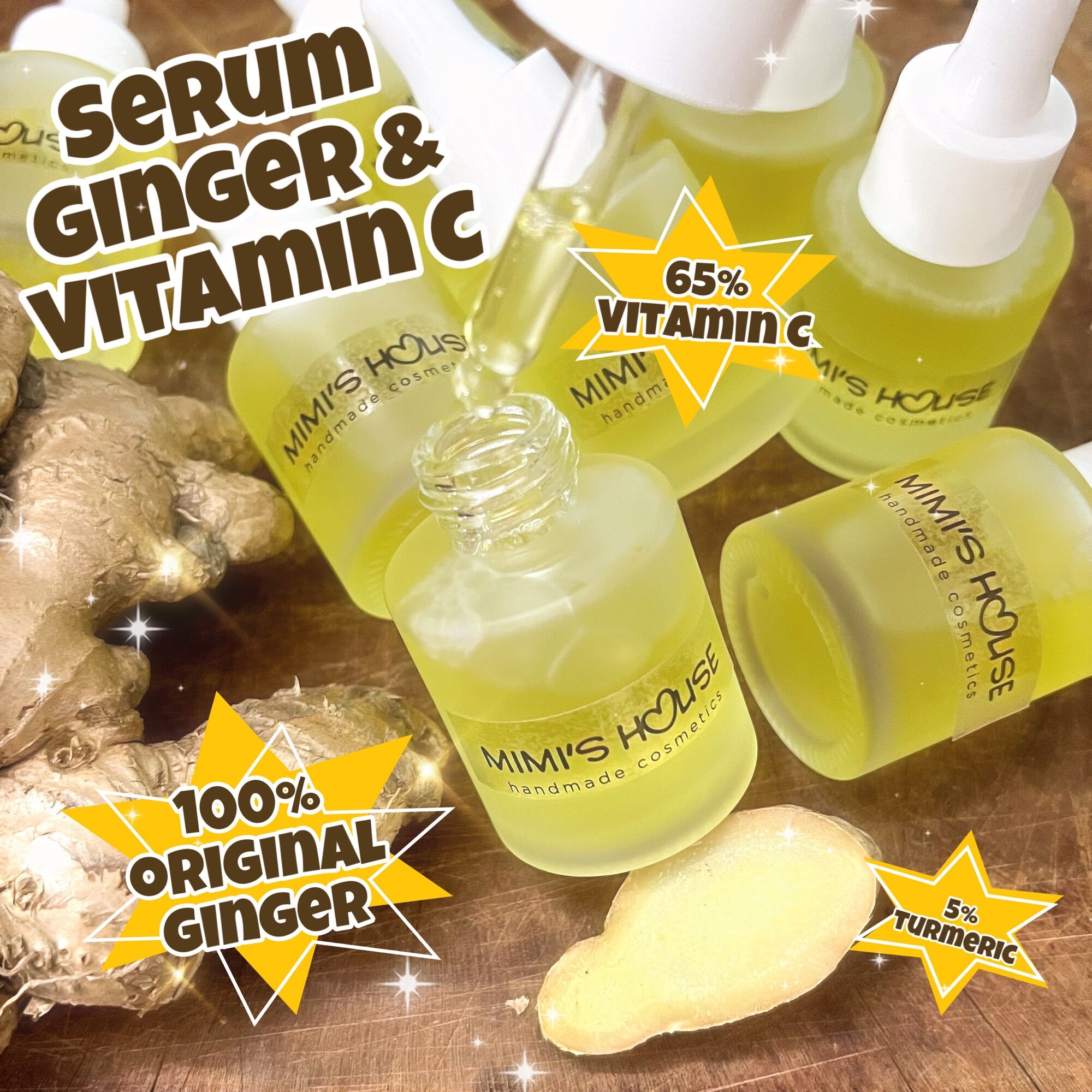 Serum ginger và vitamin c