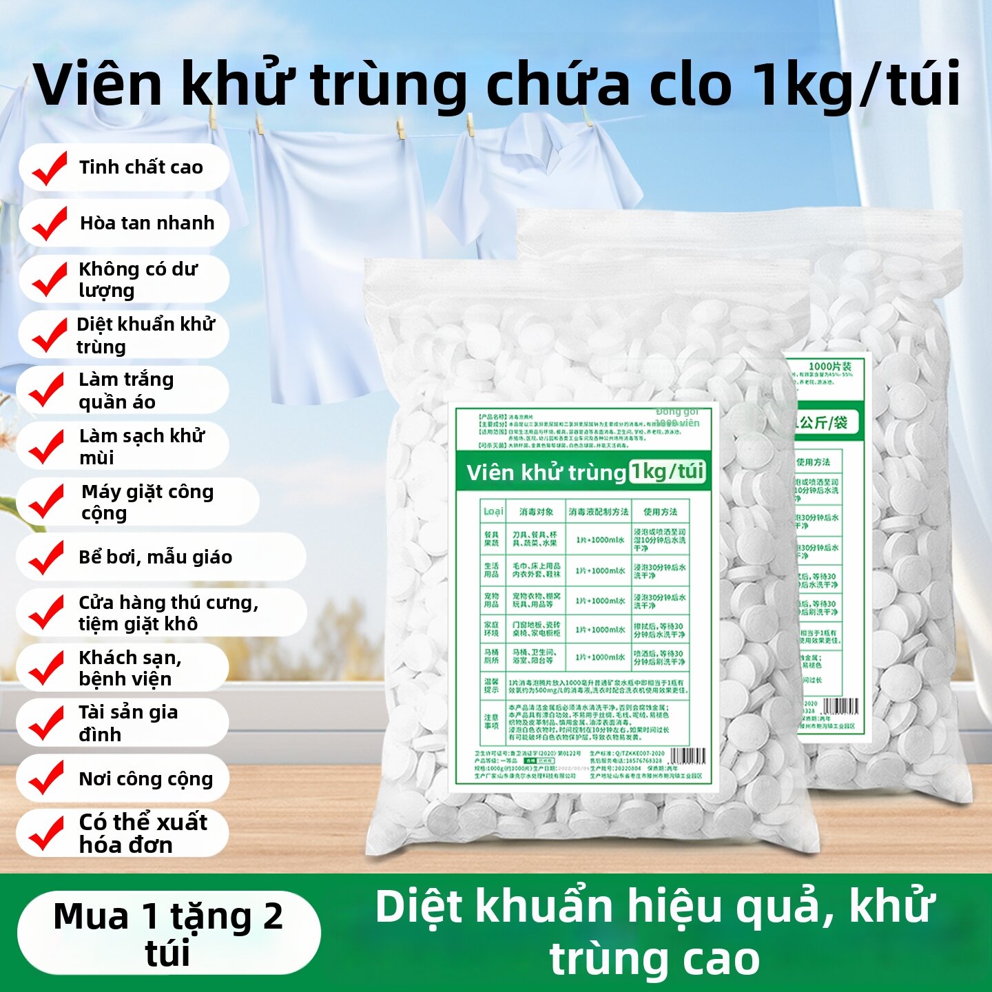 FAKEDA | Viên Khử Trùng Đa Năng