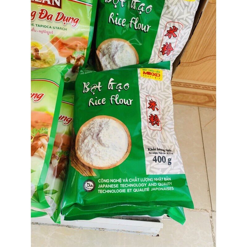 [Mikko Hương Xưa] Bột Gạo Đa Dụng 400g. Công Nghệ Chất Lượng Nhật Bản