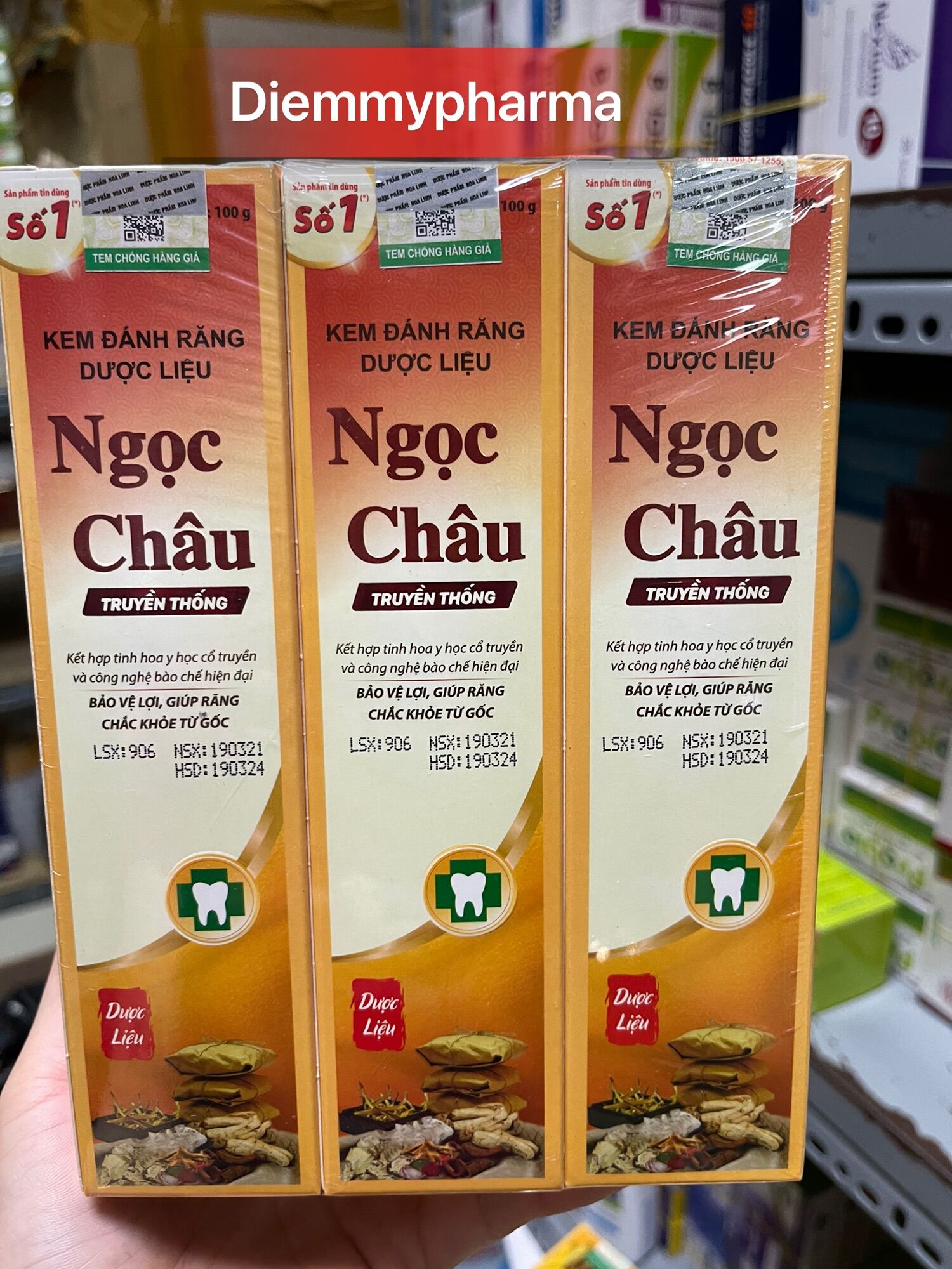 Kem đánh răng Ngọc Châu