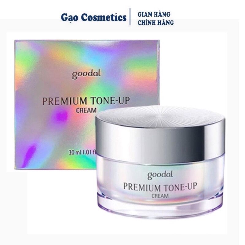 Kem ốc Sên Hàn Quốc Goodal Premium snail Tone Up 30ml_Gạo Beauty