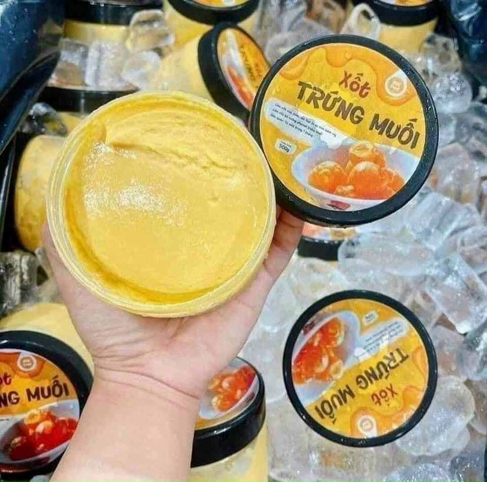 Hủ 500gr Sốt trứng muối ăn liền (bao ngon)