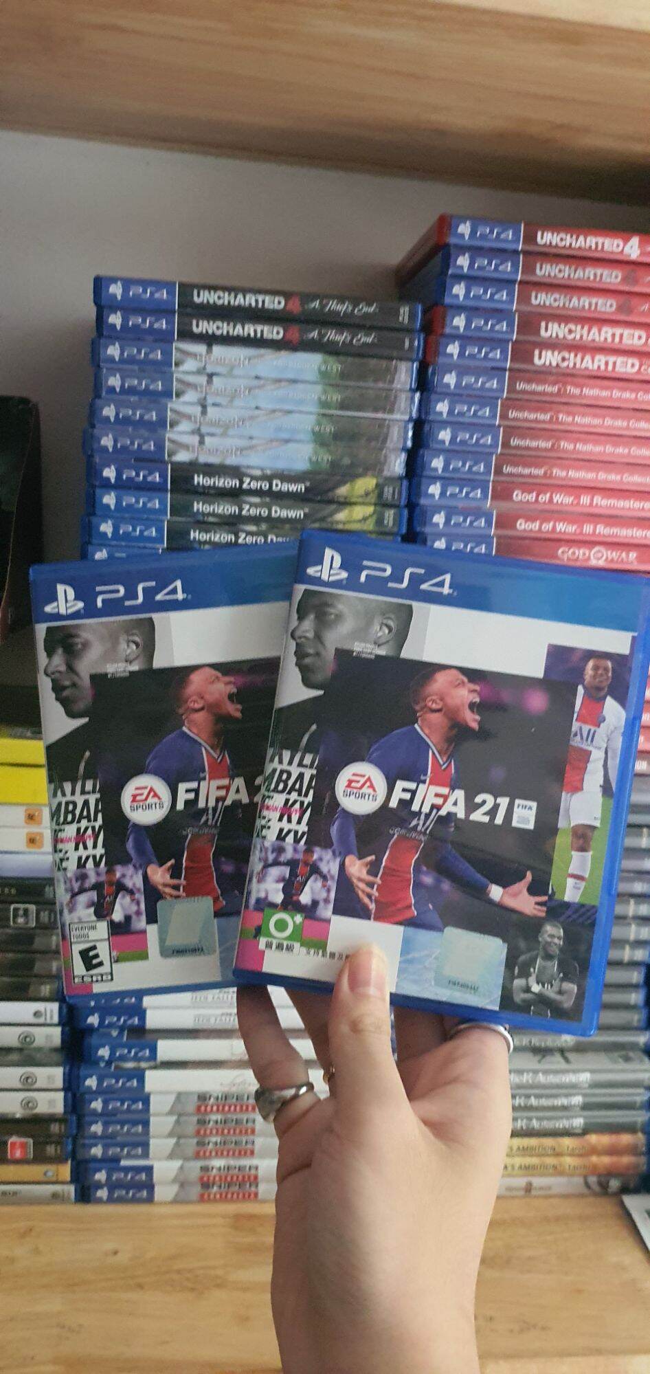 Đĩa ps4 fifa 21