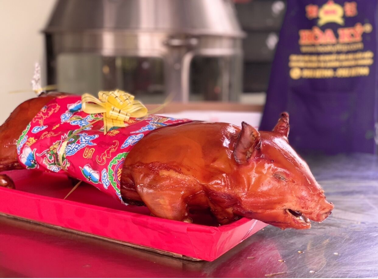 BỘT QUAY NƯỚNG trộn sẵn HEO GÀ VỊT 500gr