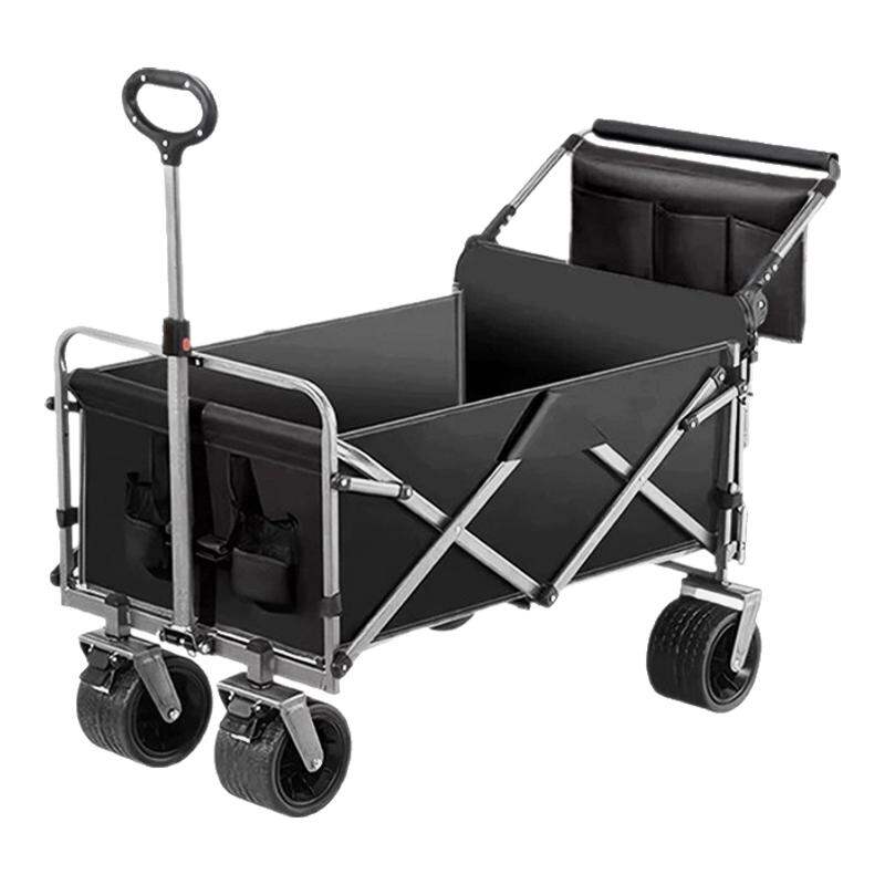 Foldable Adjustable Handle Stroller With Storage Bag