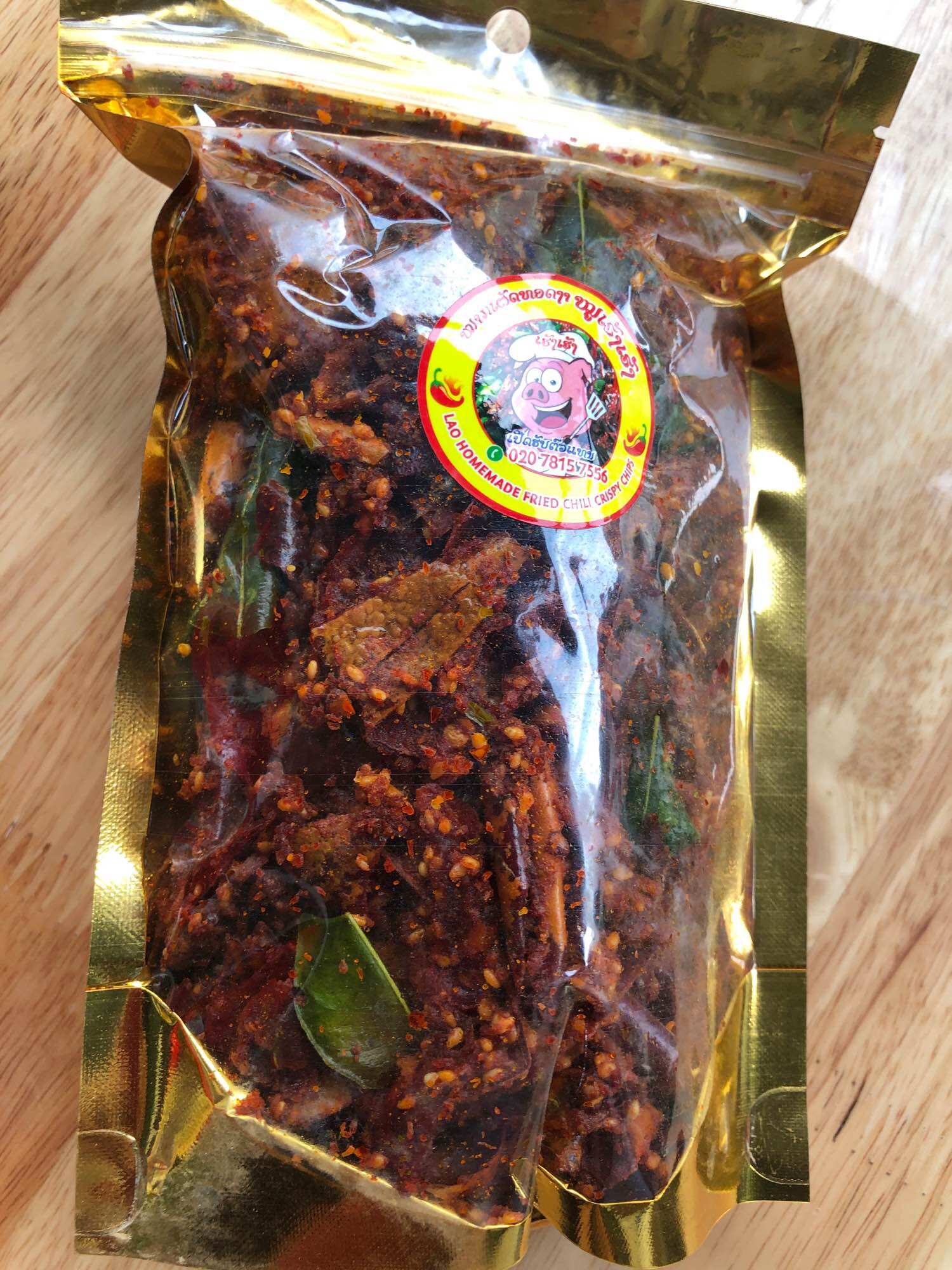 Ớt chiên snack ớt thái lan chiên giòn - gói 200g
