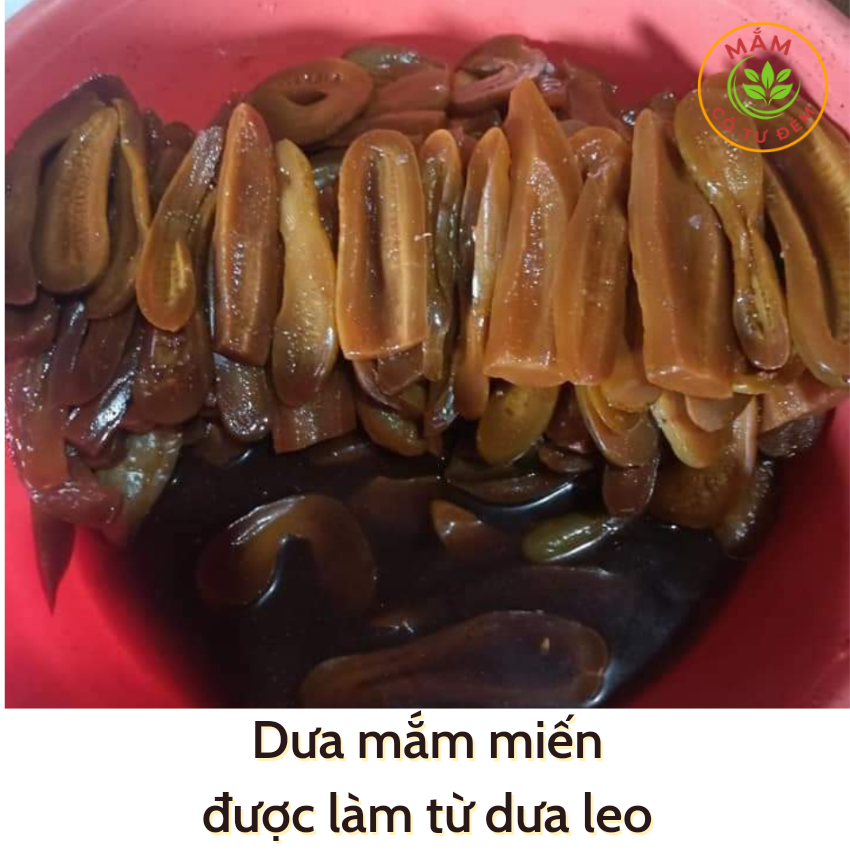 dưa mắm miến [ngon giòn thơm] 500g