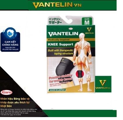 Băng Bảo Vệ Khớp Gối Bó Gối Vantelin Support Knee size M