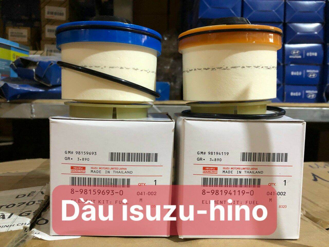 Lọc nhiên liệu isuzu QKR, Dmax, Mux