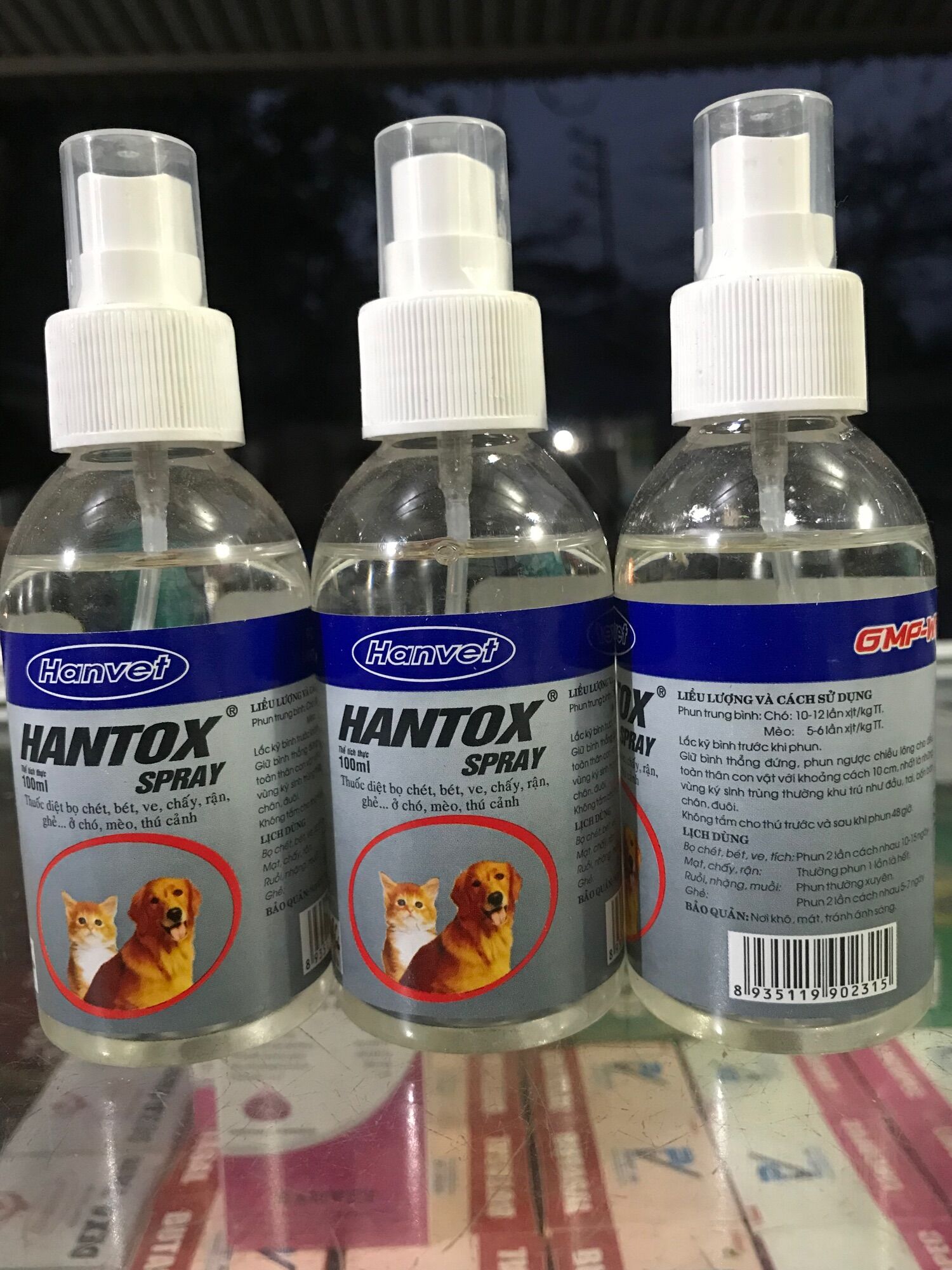Hantox Spray chai 100ml