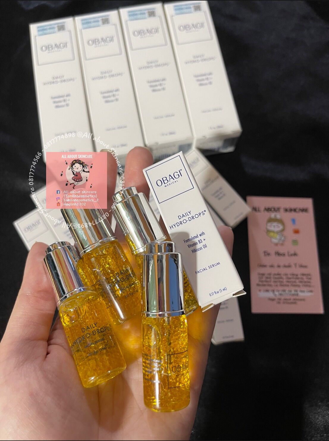 TINH CHẤT DƯỠNG ẨM B3 Daily Hydro Drops
