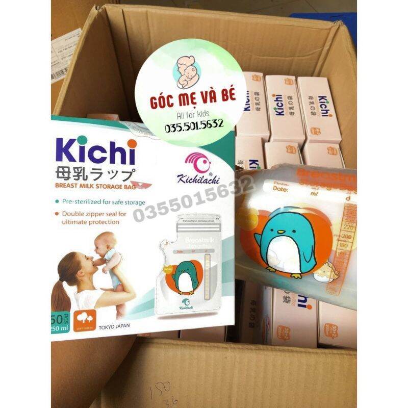 TÚI TRỮ SỮA KICHILACHI 100ML/120ML/200ML/250ML
