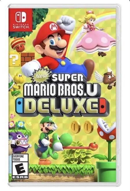 Game Nintendo switch Super Mario Bros.U Deluxe 2nd Chính hãng