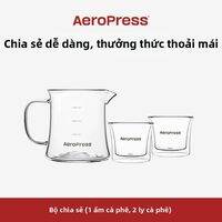 AeroPress | Cốc cà phê thủy tinh borosilicate hai lớp trong suốt