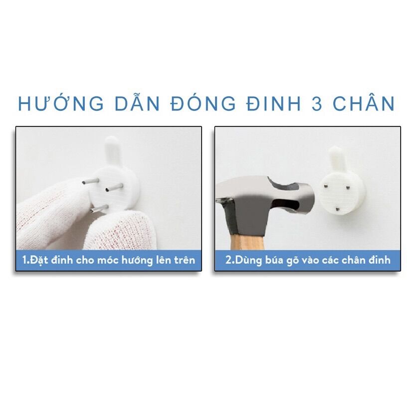 Combo Đinh 3 chân,đinh treo tranh ảnh