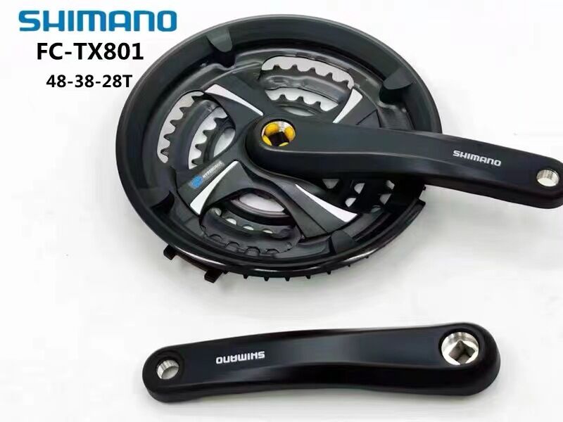 Đùi đĩa xe đạp shimano fc-tx801 - hàng chính hãng