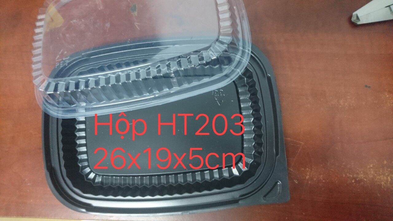 [HCM]Lốc 50 hộp HT203 - đựng thức ăn