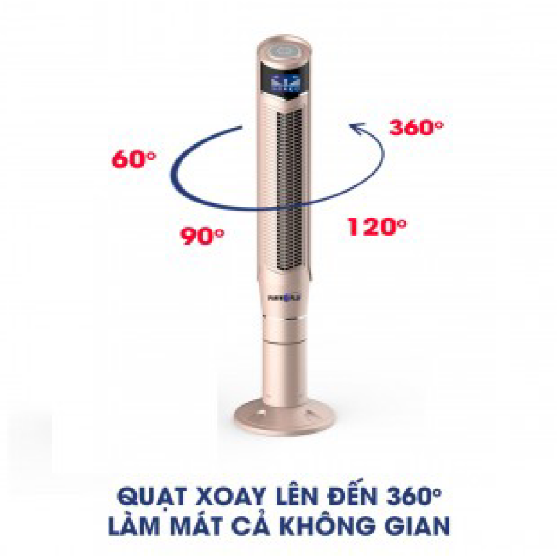 Quạt tháp remote Panworld PW-059H
