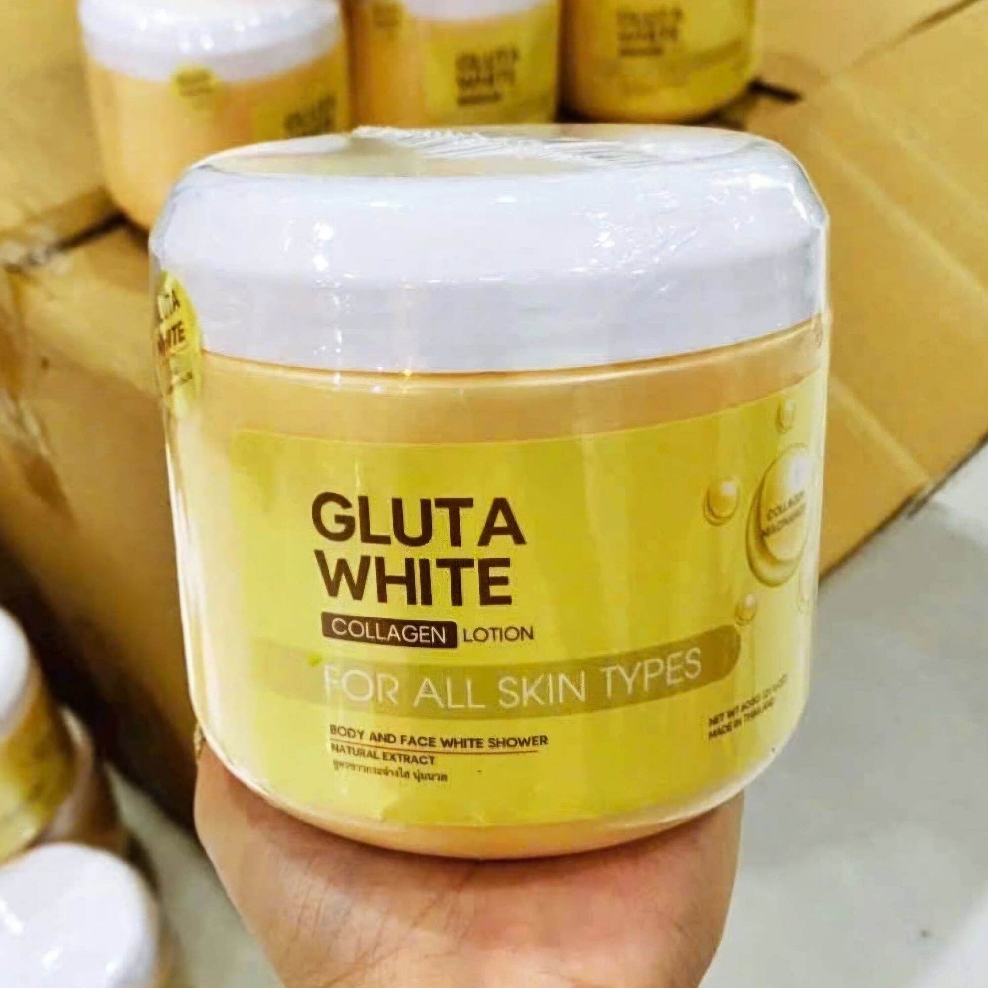 Kem Ủ Trắng Gluta White 600gr Thái Lan ( hỗ trợ làm trắng da toàn thân )