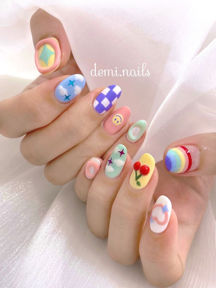 Combo nail của khách