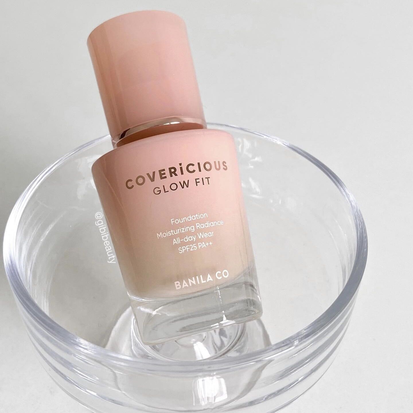 Kem nền banilaco covericious glow fit foundation spf25 pa++ 30ml