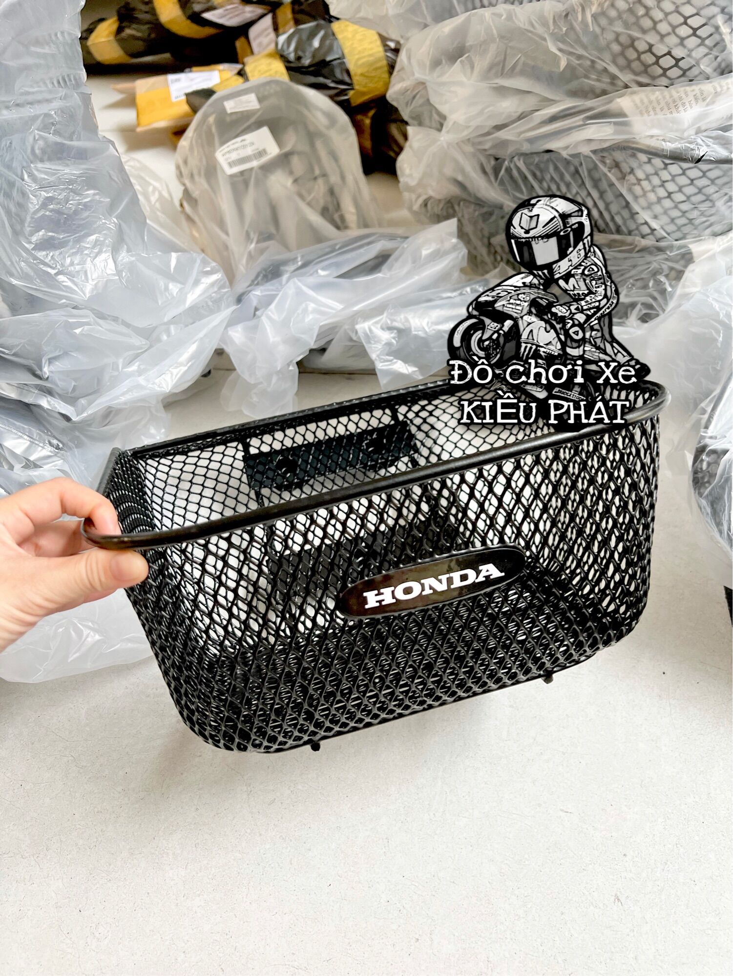 Rổ WAVE HONDA thái Gắn WAVE LỚN RS 1:1 ( CHỌN phân Loại )