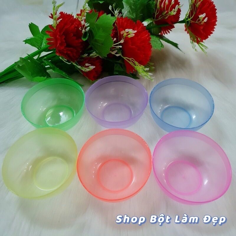 Chén Nhựa Pha Trộn Mặt Nạ Tiện Lợi