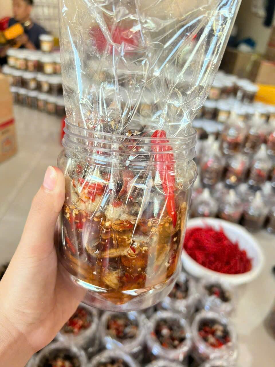 700gram Mắm bà khía trộn sẵn nhà làm