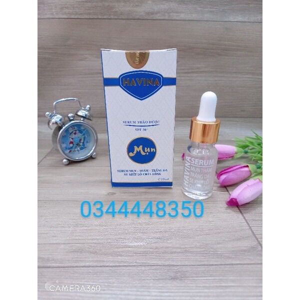 Serum mụn havina 10ml chính hãng