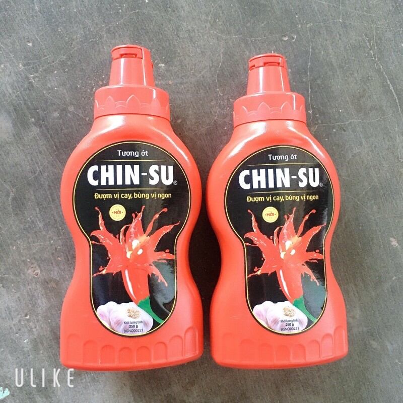 Tương ớt chinsu chai 250ml thơm ngon bùng vị