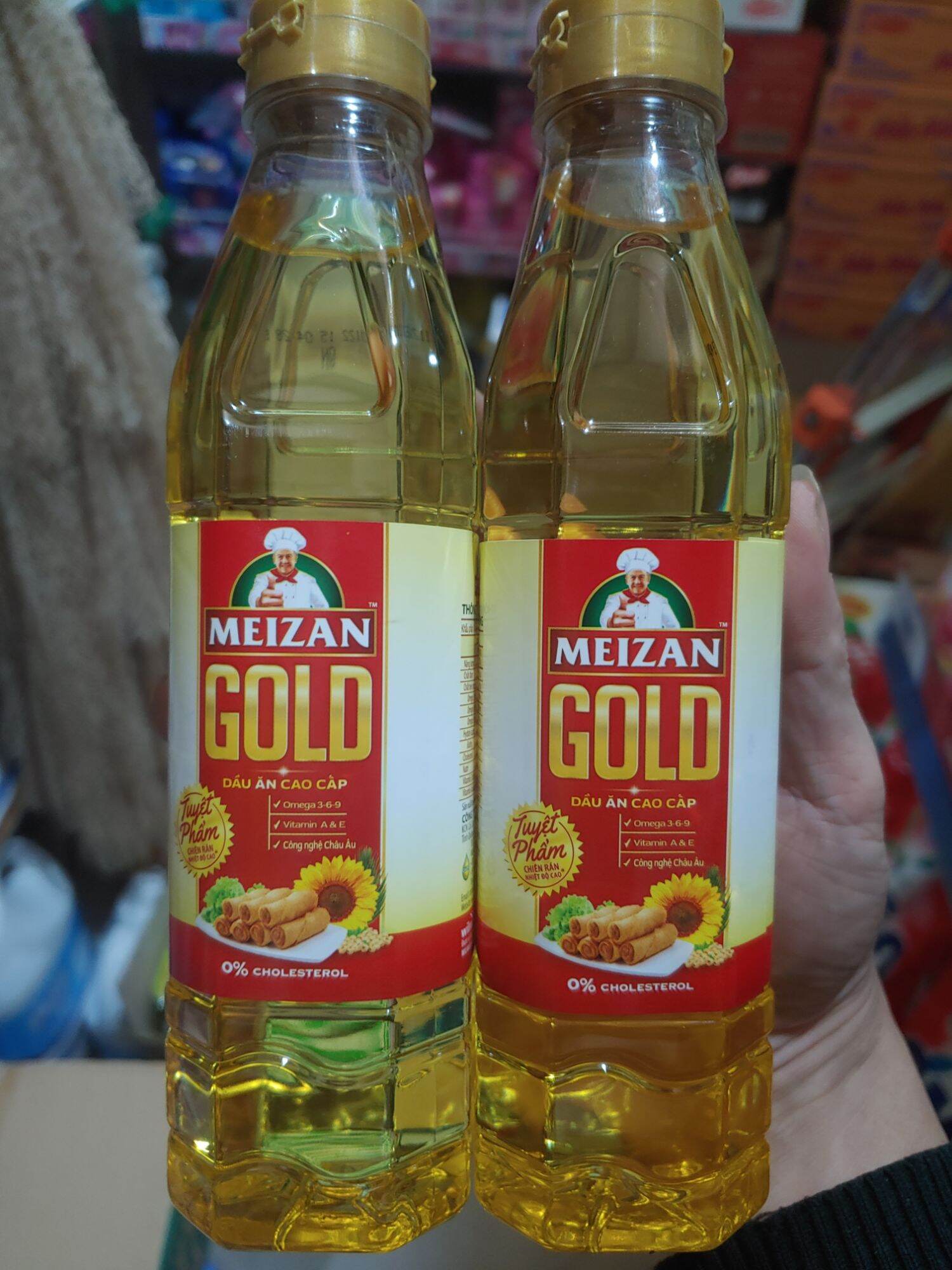 Dầu ăn Meizan chai 400ml