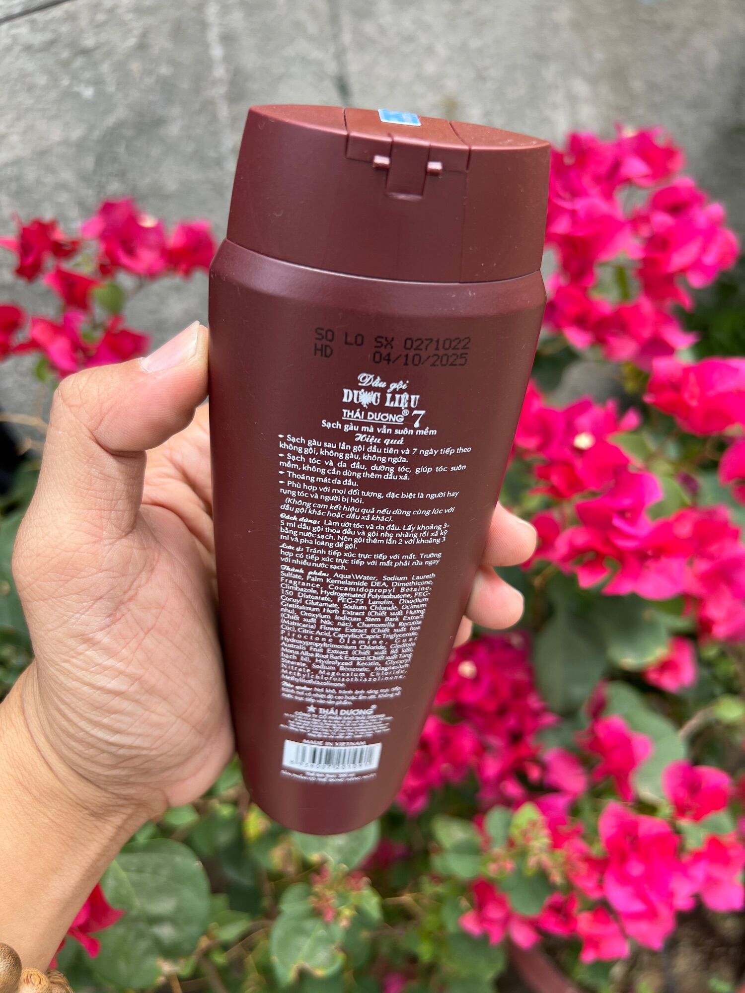 Dầu Gội Thái Dương 7 Chai