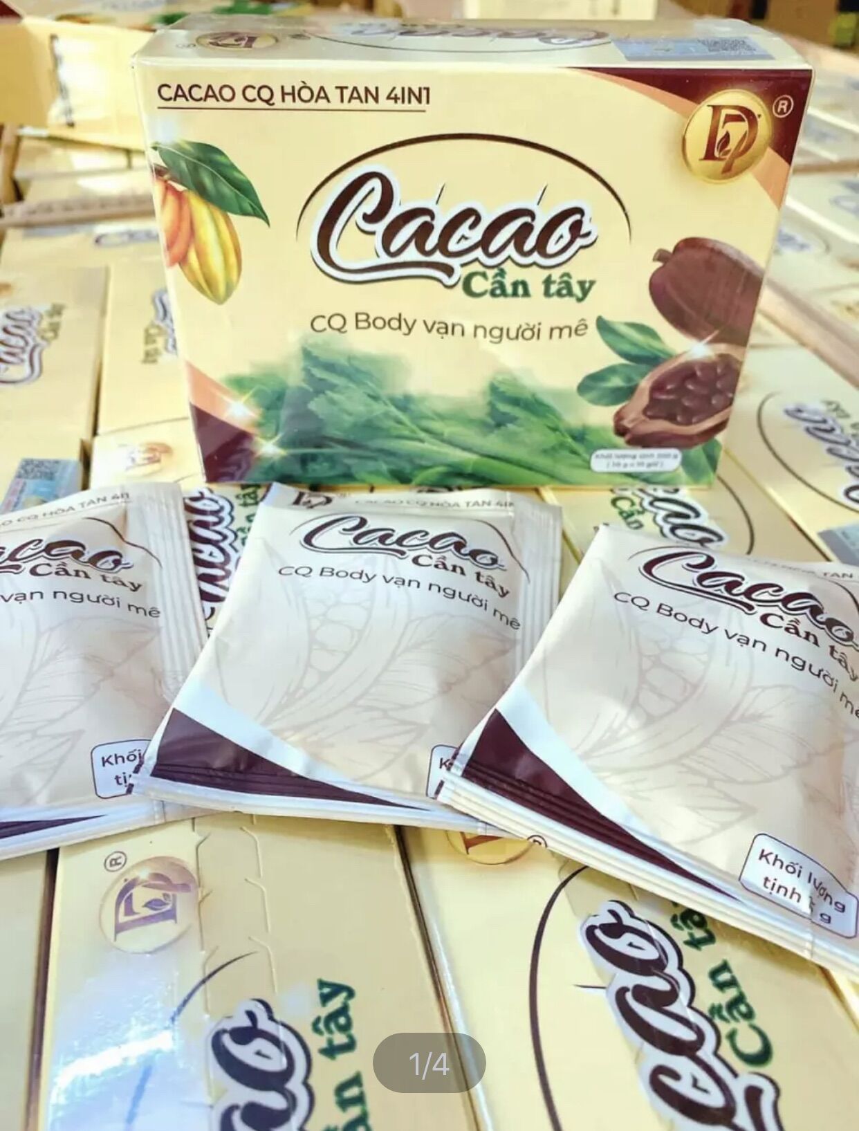 Giảm cân cacao cần tây cq slim