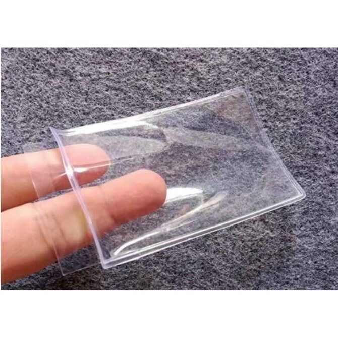 Combo 5 Bọc Đựng Thẻ Căn Cước Công Dân, ATM, Thẻ BHYT PVC Trong Suốt Có Nắp Bảo Quản